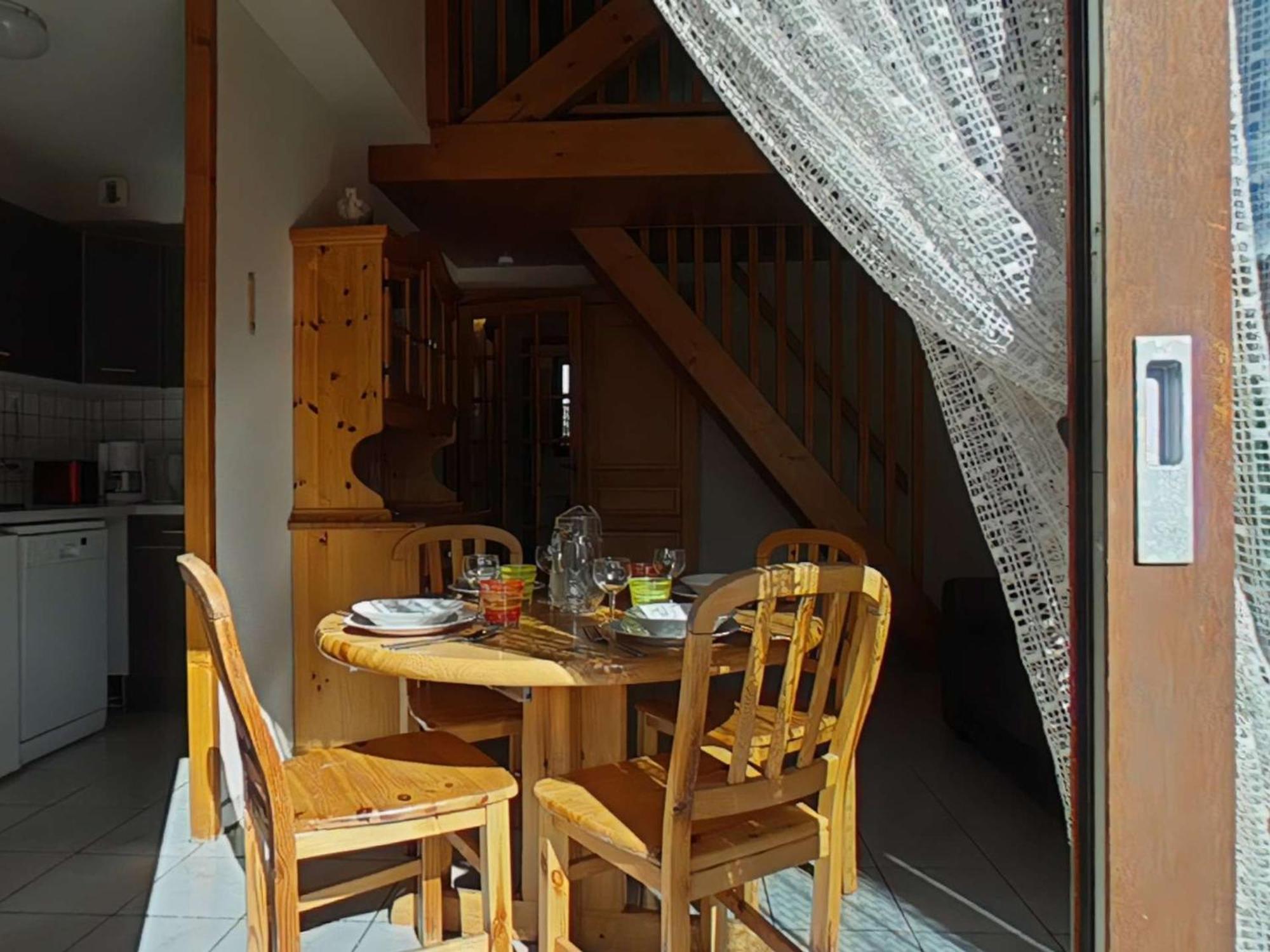 Appartement Cosy A Montgenevre, 4 Pers, Balcon, Garage Prive, Proche Village - Fr-1-330D-73 外观 照片